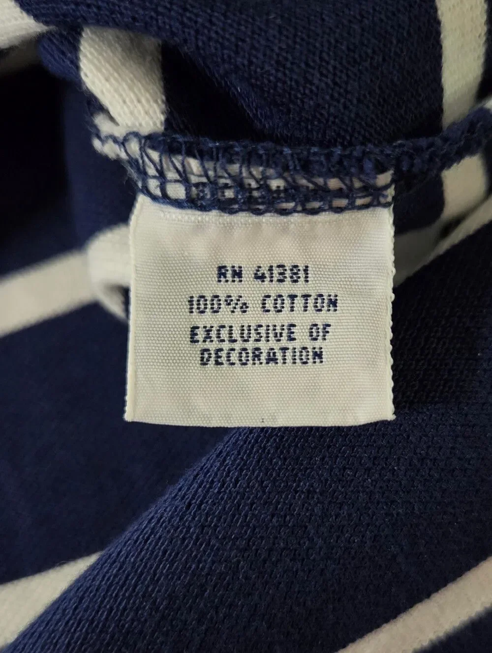 Polo Ralph Lauren Men's Navy Short Sleeve Stripe Polo Shirt